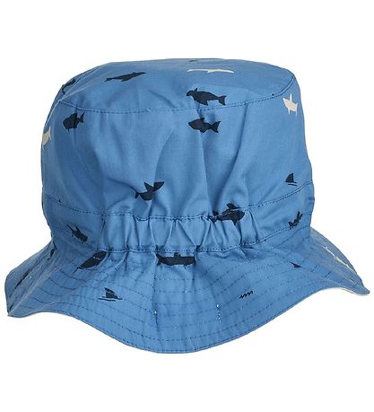 Liewood Solhat - Sander ReversiBlå - Shark/Riverside