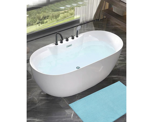 form&style chenille badmat 80 x 50 cm petrol