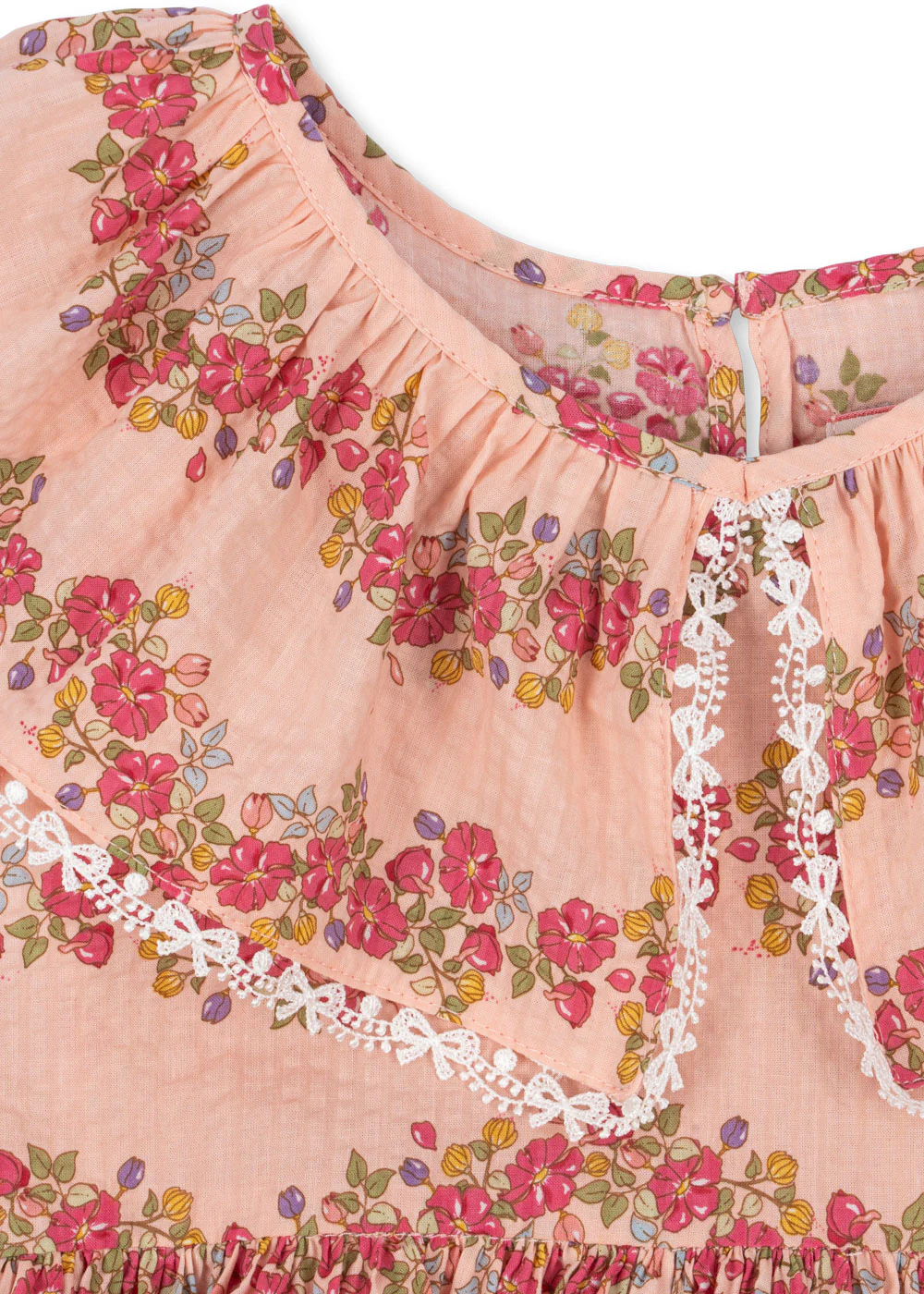 Bella kjole - floria pink - 12M