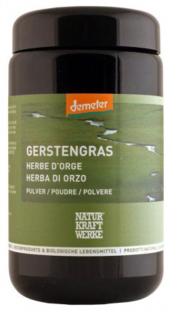 NATURKRAFTWERKE Gerstengras Pulver Plv Demeter 130 g