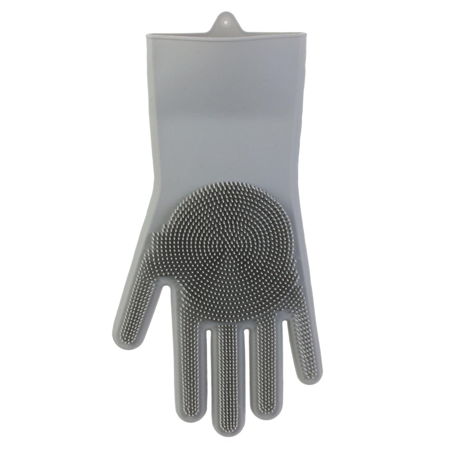 GANT DE NETTOYAGE SILICONE X2