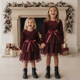 Twinkle Ballet Dress - bordeaux