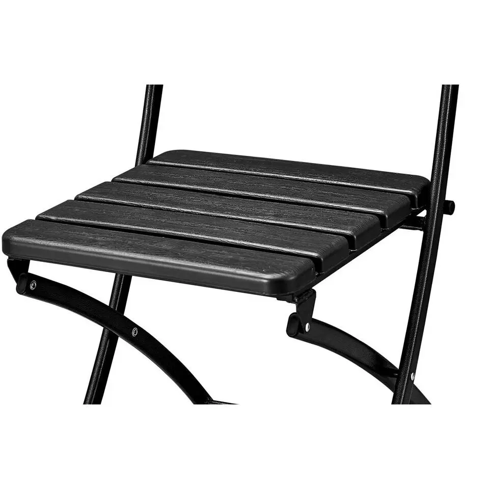 ERRO Klapstoel - Bistrostoel - houtlook - 2 stuks