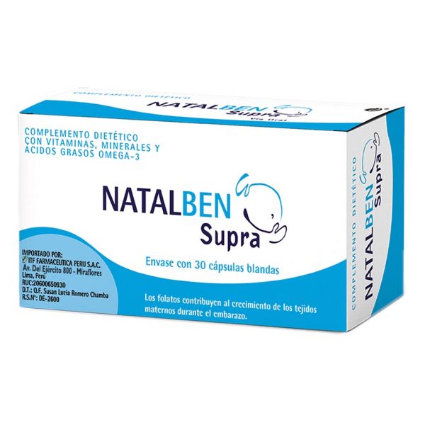 ITF Farma Natalben Supra 30 Cápsulas