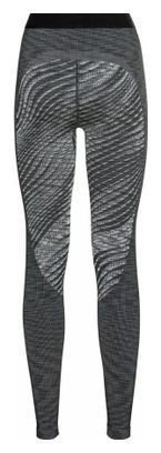 Collant Long Odlo Blackcomb Eco Noir Gris Femme