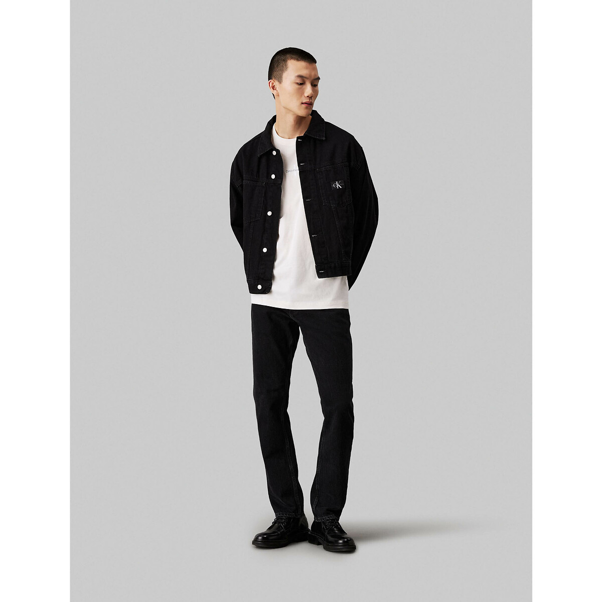 CALVIN KLEIN JEANS<br>Camiseta de gola redonda