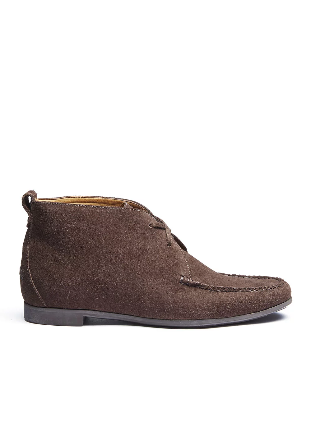 BOOTS CHUKKA VELOURS MARRON