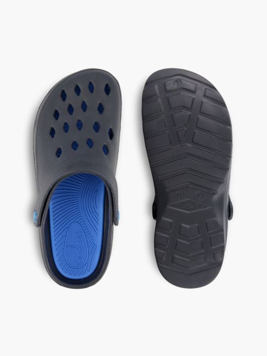 Blue Fin Clog Blau