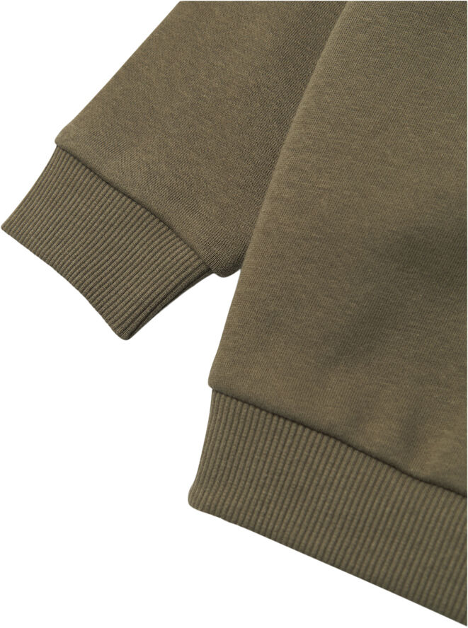 Lil' Atelier NMMILONDON RAN LS LOOSE SWEAT LIL Kalamata