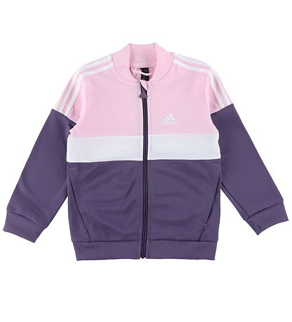 adidas Performance Tr?ningss?t - I TIBERIO TS - Pink/Lilla/Hvid