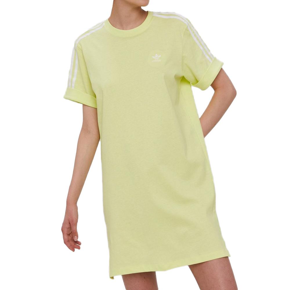 Adidas Robe Jaune Femme Adidas Tee Dress