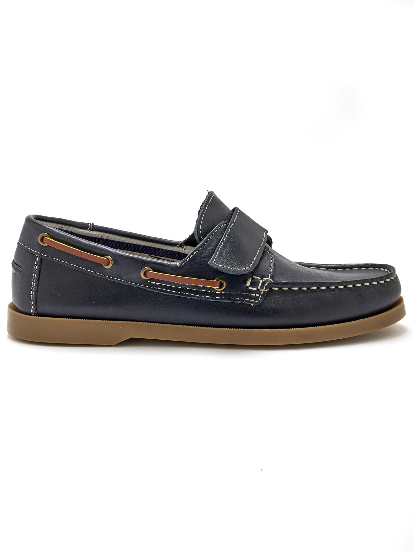Chaussures bateau patte scratch
