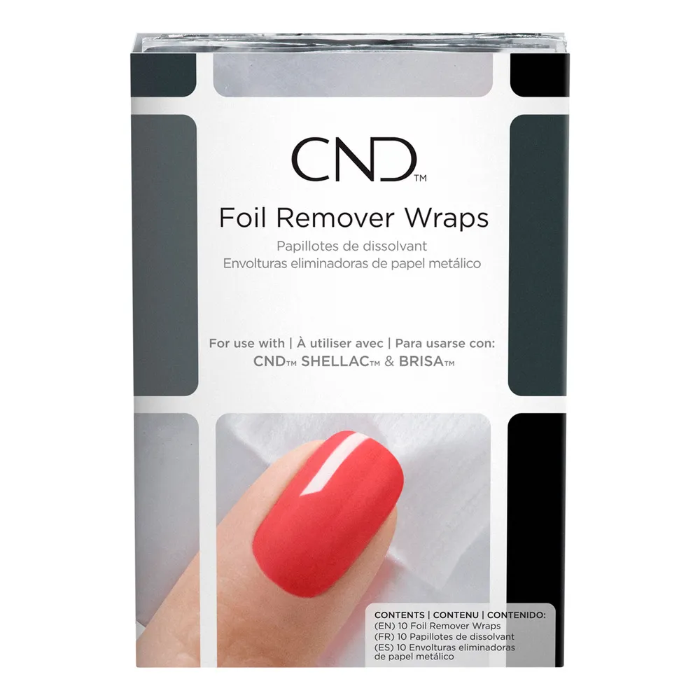 CND Remover Wraps Foil - 10 stk.