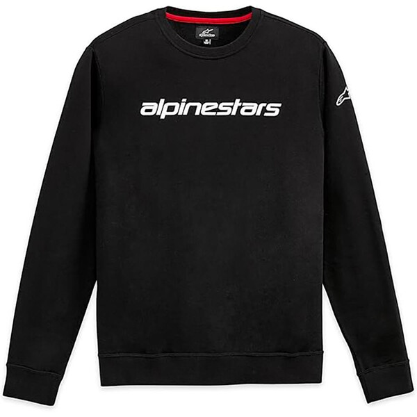Alpinestars - Sweat Linear Crew V3 Noir / Blanc