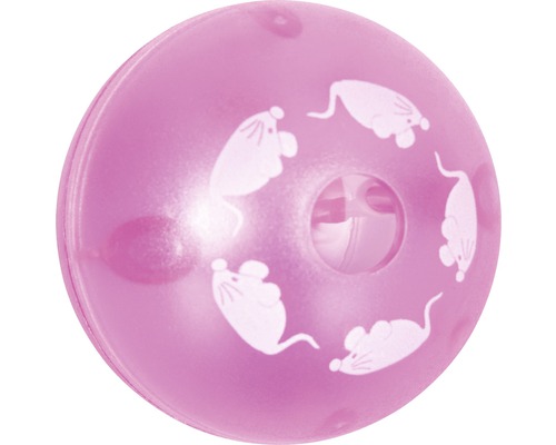 Karlie Ball kattenspeeltje, 5,5 cm, willekeurige kleurselectie