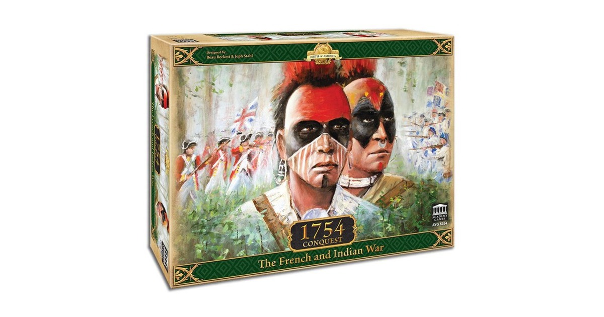 European Player Network1754 Conquest: The French and Indian War Bordspel  (Engels, 2 - 4 spelers, 60 - 240 minuten, Vanaf 12 jaar)