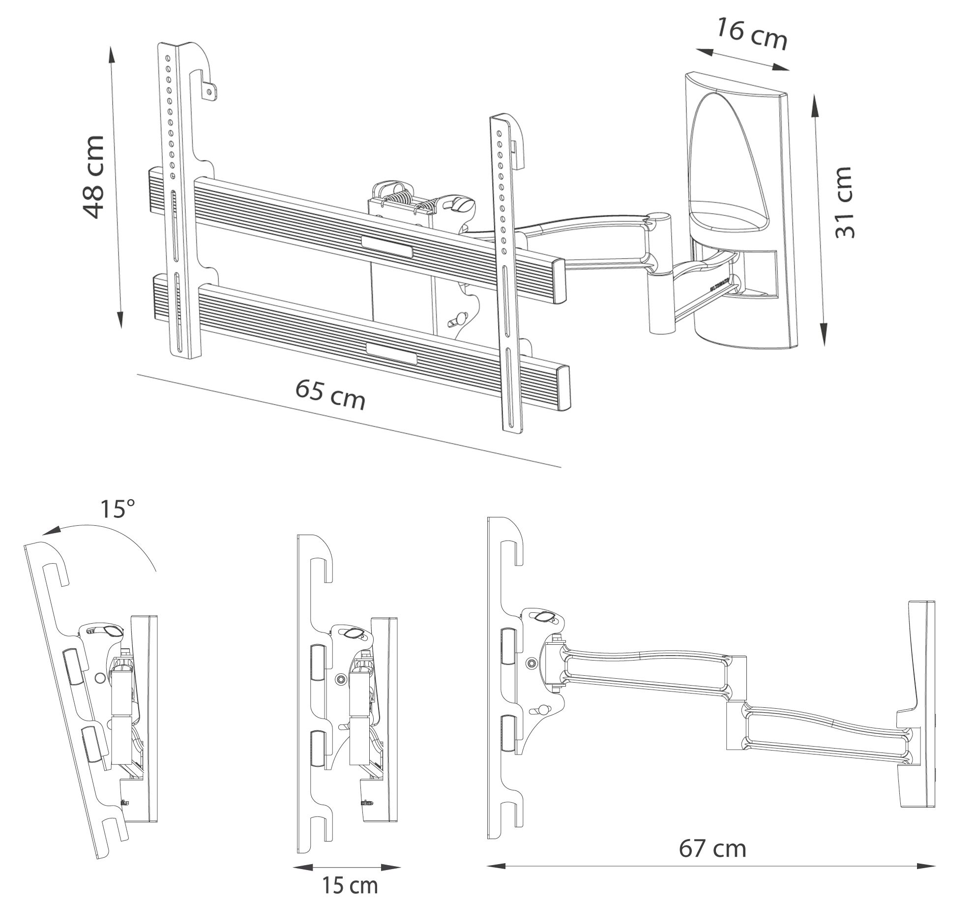 Wandhalterung WS 300