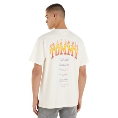 Tee-shirt à manches courtes homme Tjm Rlx Vintage Flame TOMMY HILFIGER