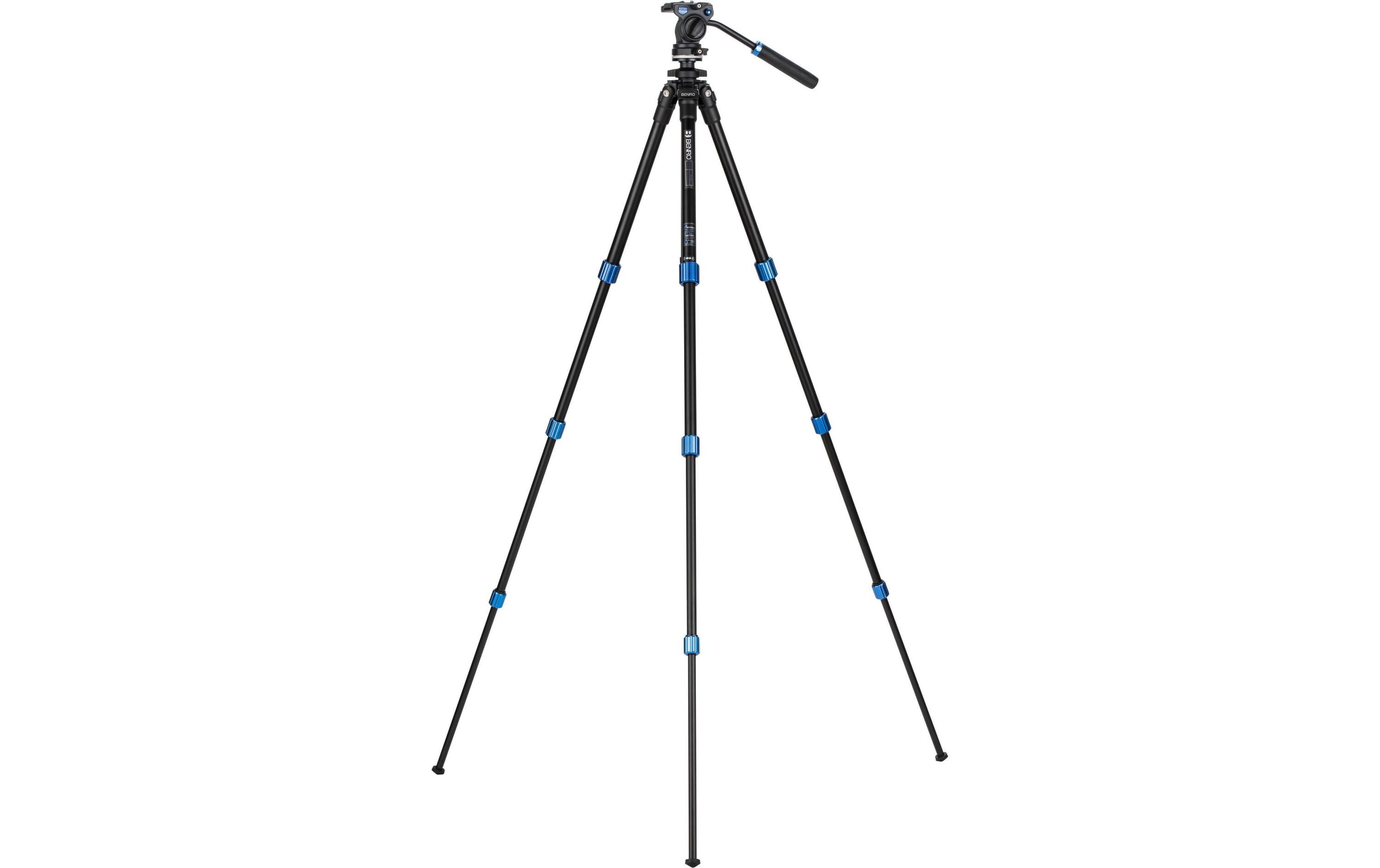 Videostativ Kit TSL08AS2CSH Slim<br>Kompaktes und leichtes Dreibeinstativ