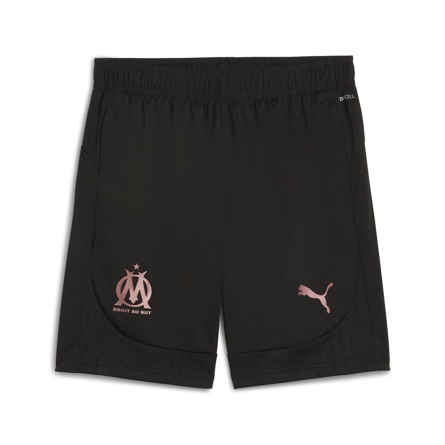 Marseille Short d'Entraînement - Noir/Cuivre