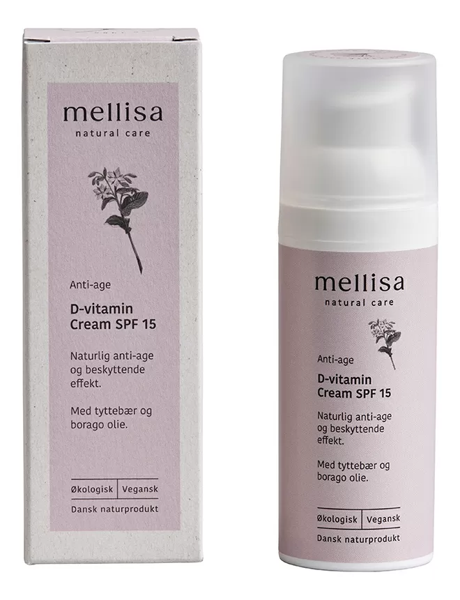 Mellisa D-vitamin Cream SPF15 - 50 ml.