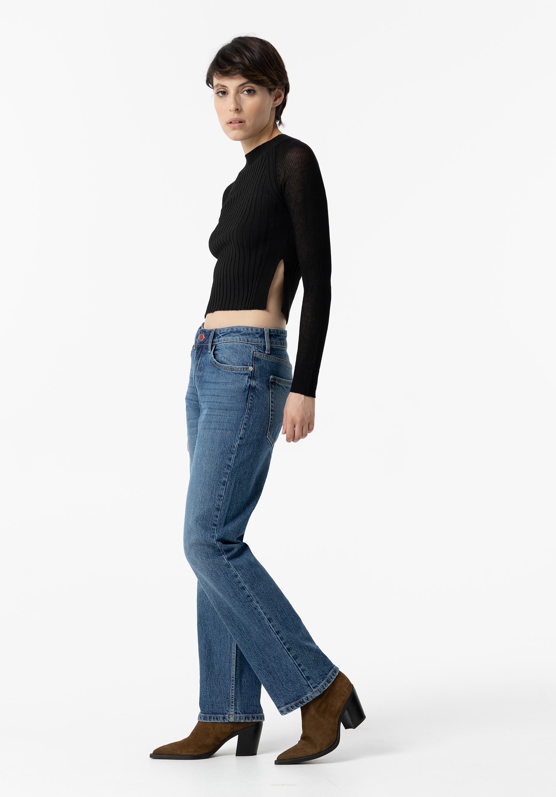 Camisola de Malha Combinada