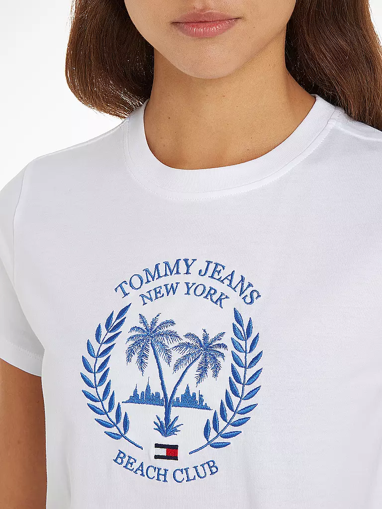 TOMMY JEANS T-Shirt  weiss