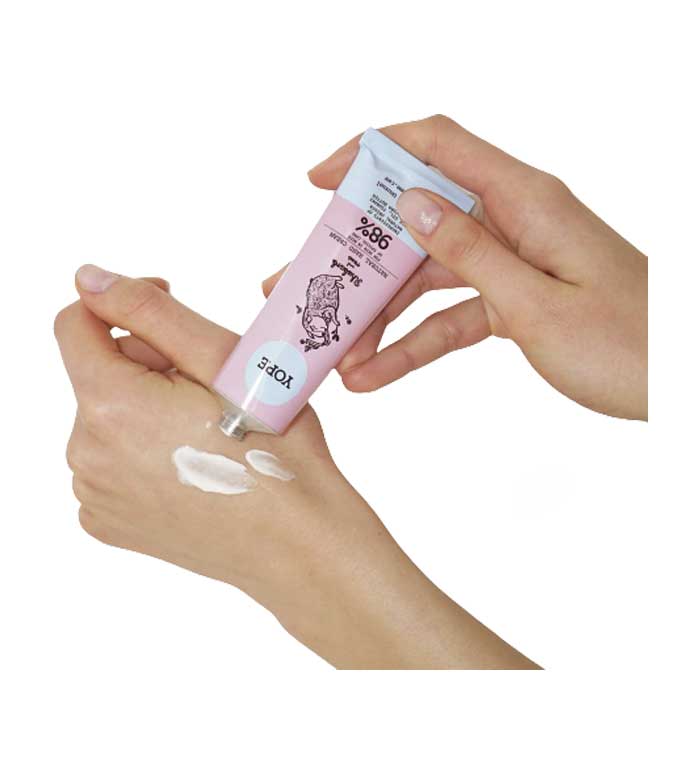 Yope - Creme para as Mãos com Ruibarbo e Rosa