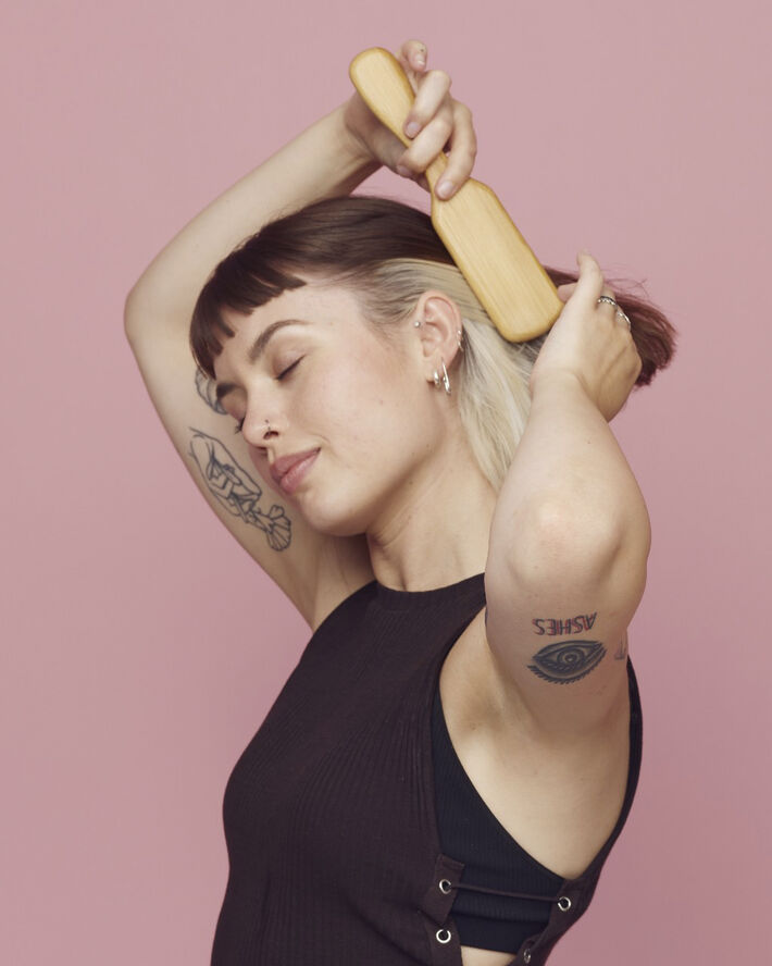 Hairlust Bamboo Styling Brush