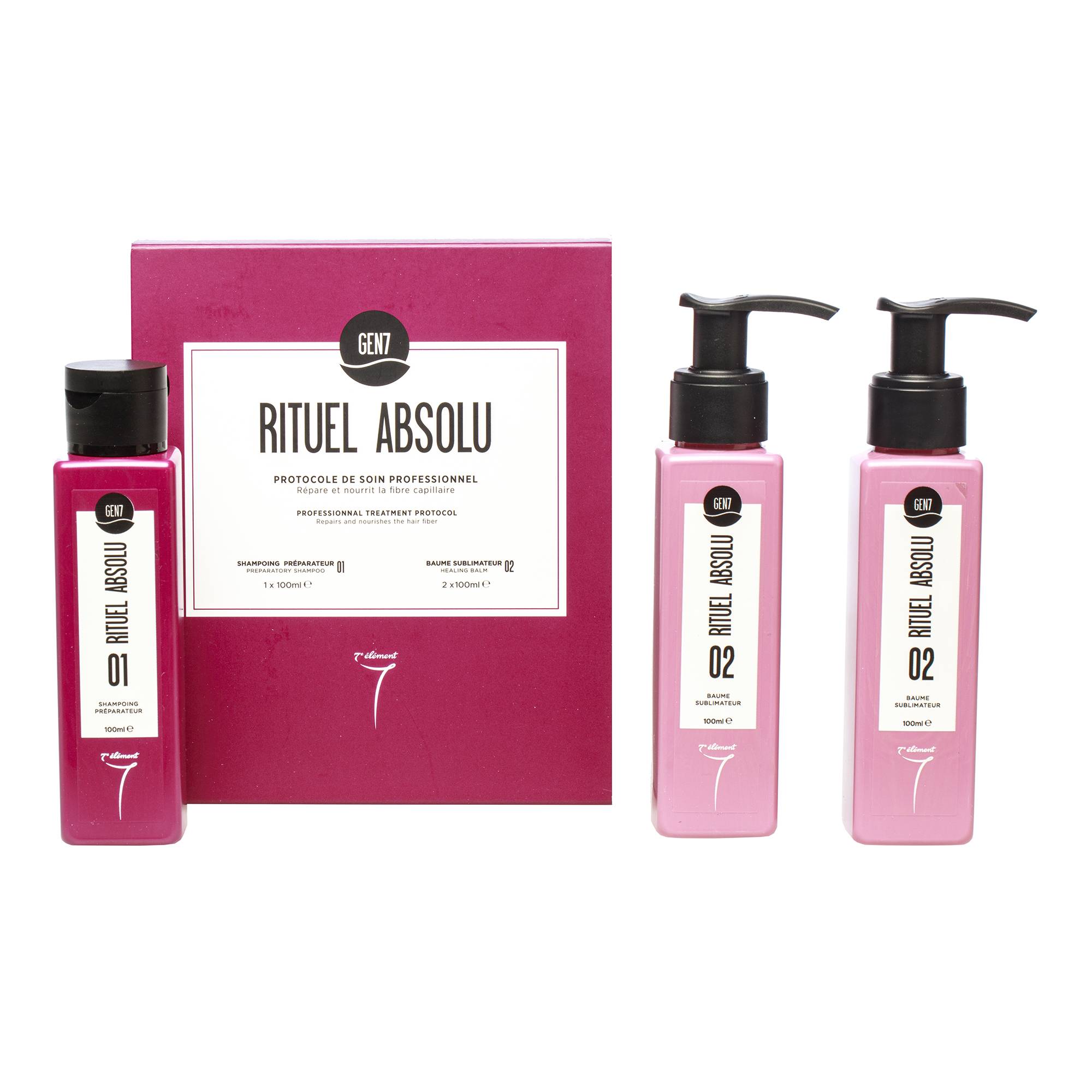 Rituel absolu GEN7 - Kit Revente (3x100ml) / 300ml