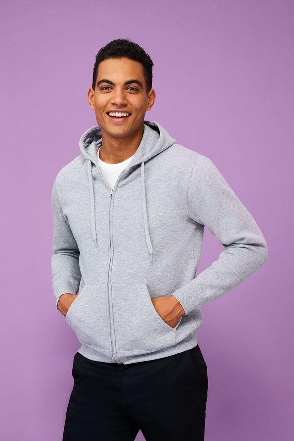SOL'S 47800 - SEVEN MEN Veste Zippée Homme à Capuche Doublée