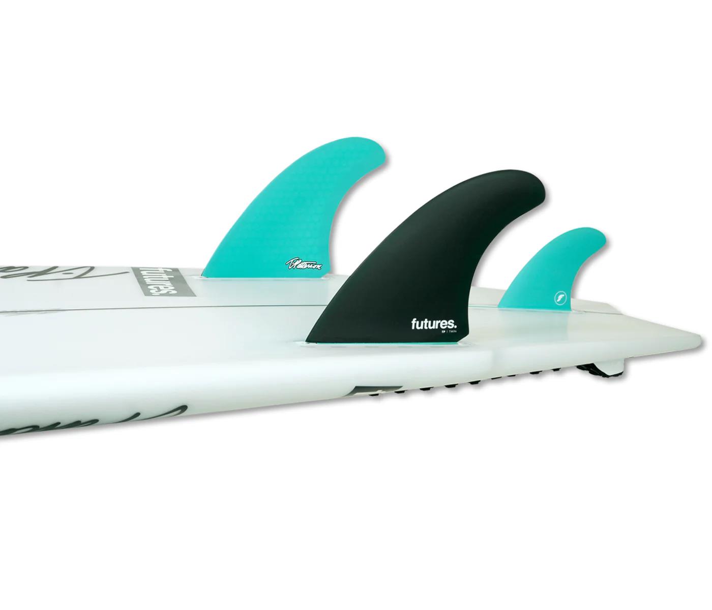 Futures TP Patterson Honeycomb - Black / Teal - Twin   mini trailer