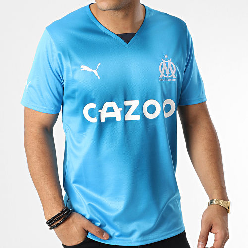 Maillot De Foot OM 3rd Replica 766103 Bleu Clair