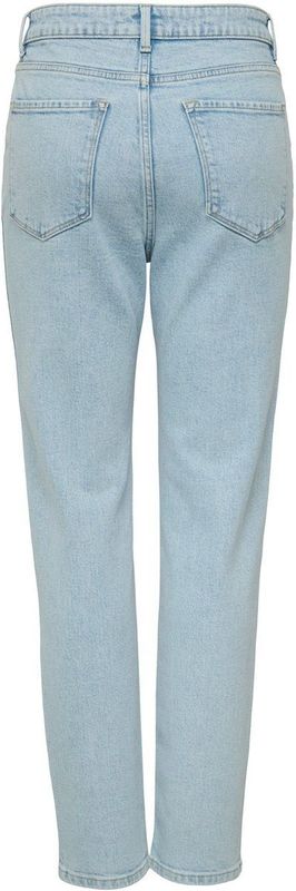 Jeans - Straight Fit - High Waist - Blauw - Katoen