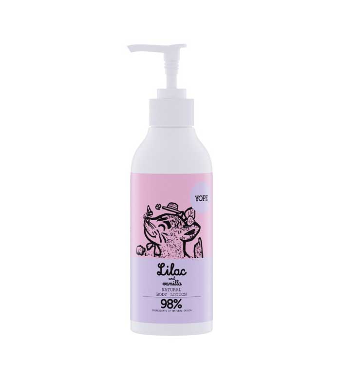 Yope - Loção para mãos e corpo - Lilás e Baunilha 300ml