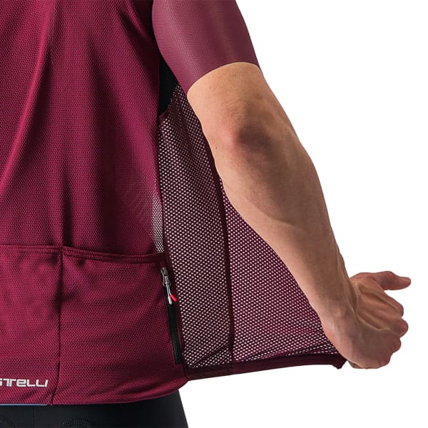 Maillot vélo CASTELLI MAILLOT ENDURANCE ELITE BORDEAUX