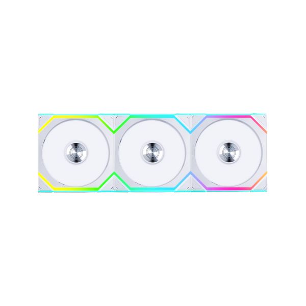 Lian Li Ventoinha 120mm UNI SL120 Wireless RGB Reverse Blade PWM Branca (Pack3) - 12RSL1W3W