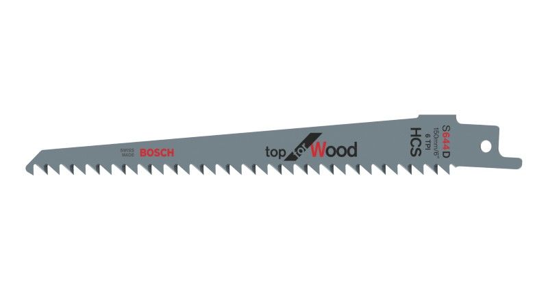 Bosch 2608650673 Reciprozaagblad S 644 D Top for Wood 5x (5 stuks)