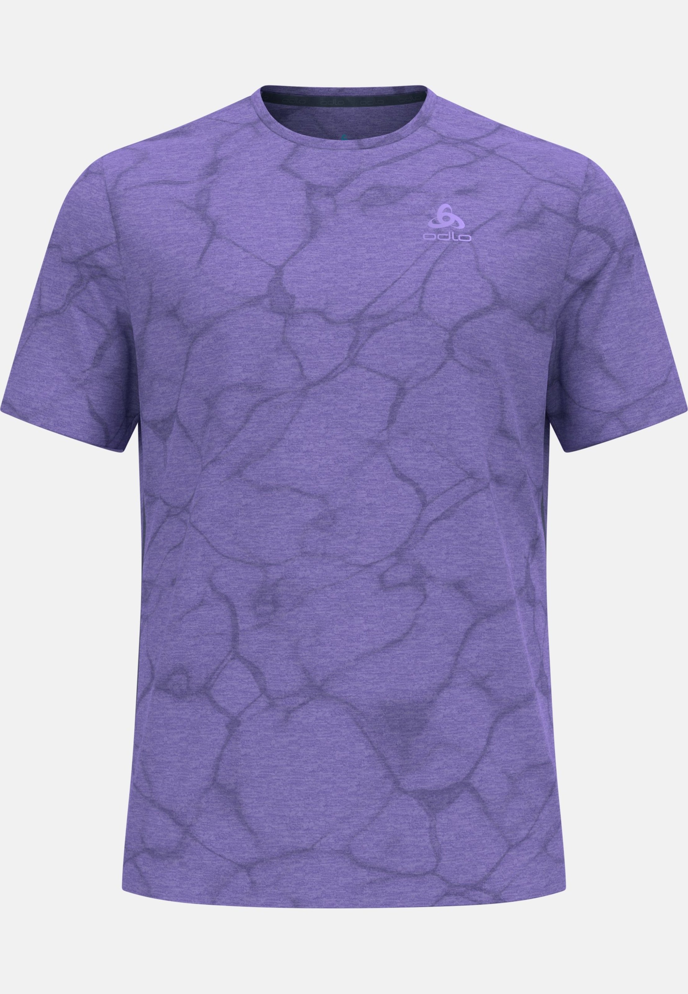 Zeroweight Engineered Chill-Tec Laufshirt in afterparty melange