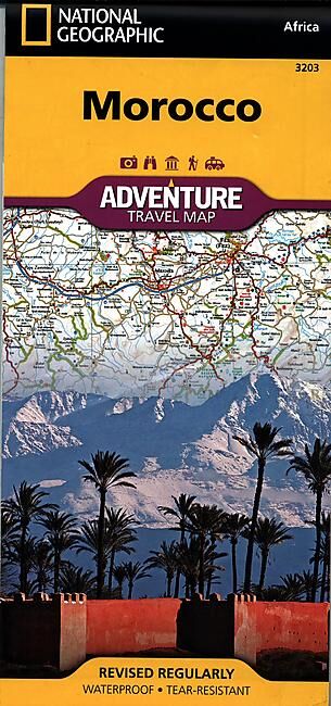 NATIONAL GEOGRAPHIC - 3203 MAROCCO ECHELLE 1 1 000 000