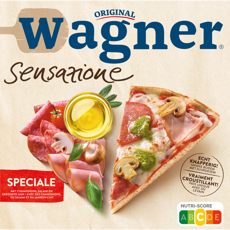 Wagner Sensazione pizza speciale salami ham