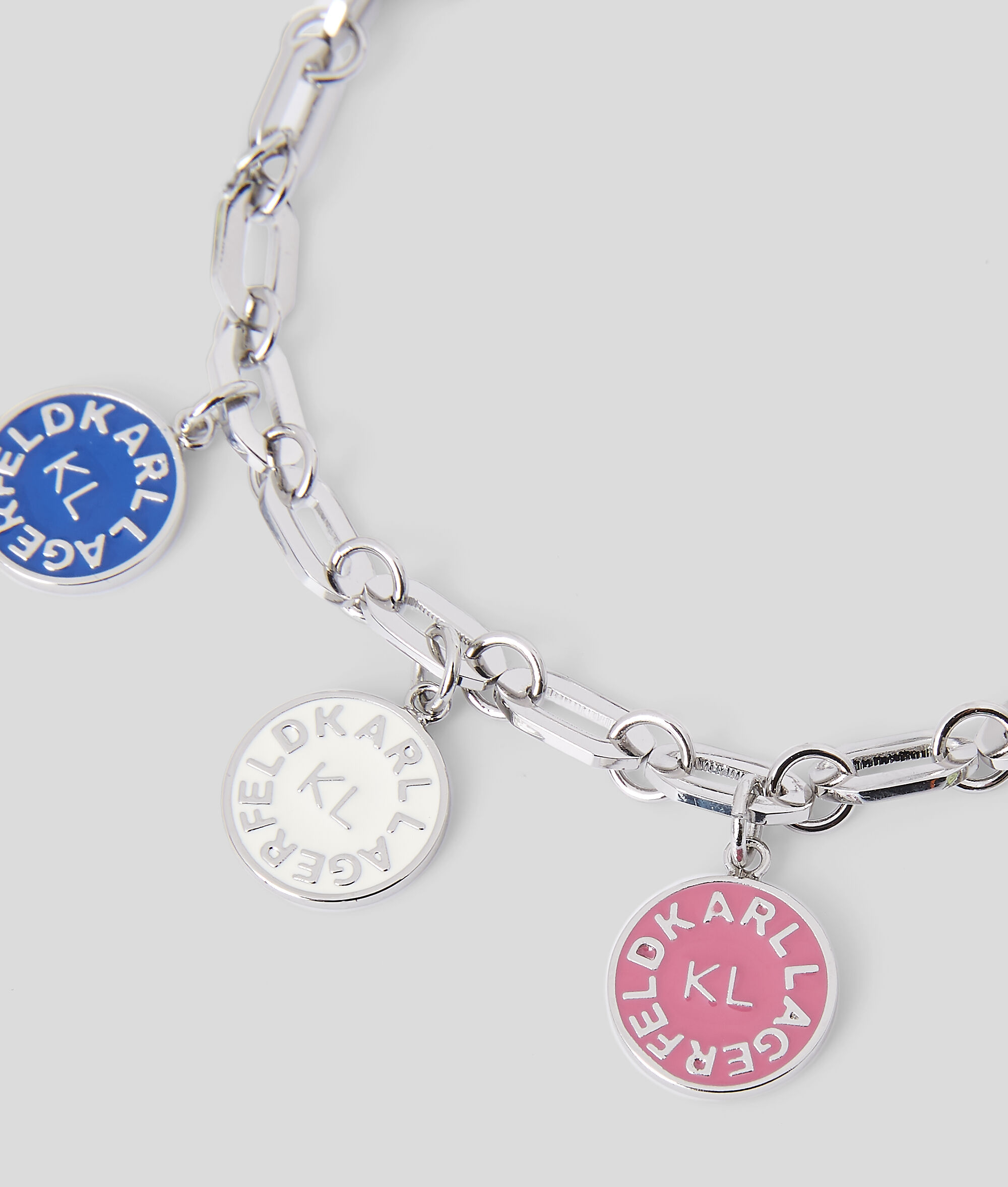 BRACELET À BRELOQUES MULTICOLORES LOGO K/CIRCLE