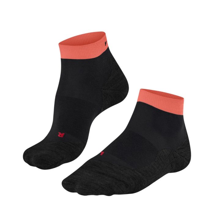 Falke Dame Strømper RU4 Endurance Short Running Socks Sort