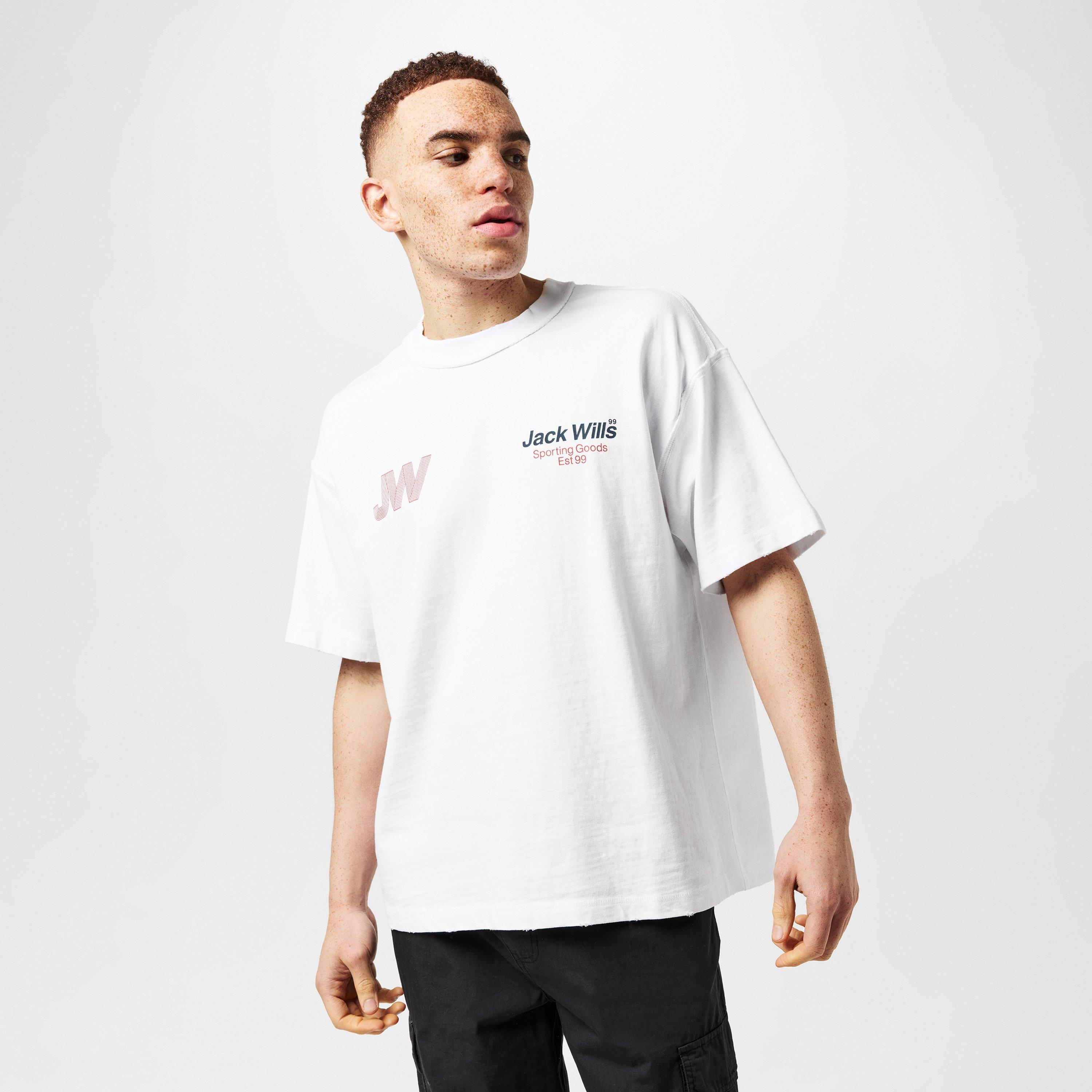Jack Wills JW Sporty Initial T Shirt