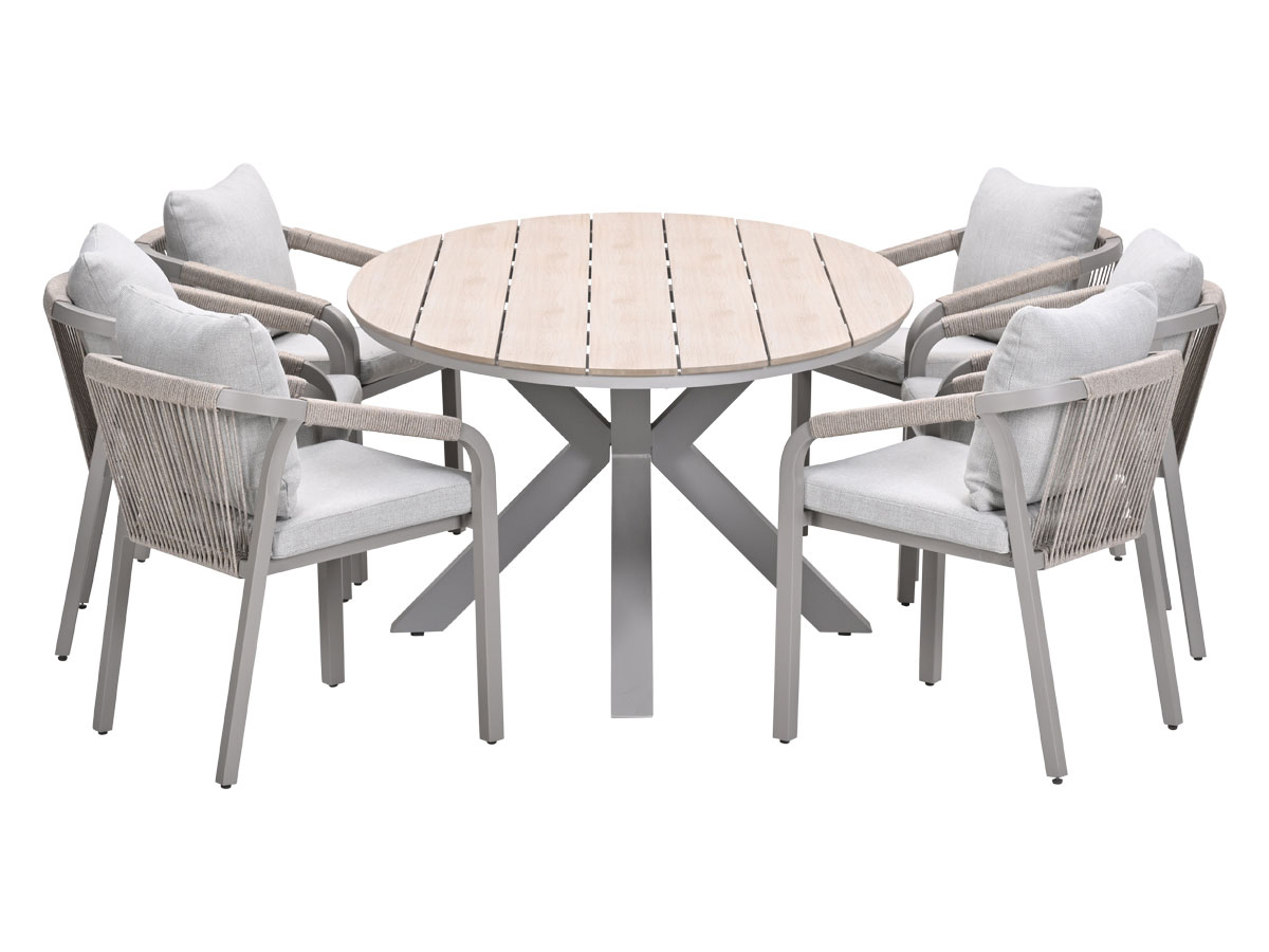 Garden Impressions Tarera Tulli 220 cm 7-delige tuinset