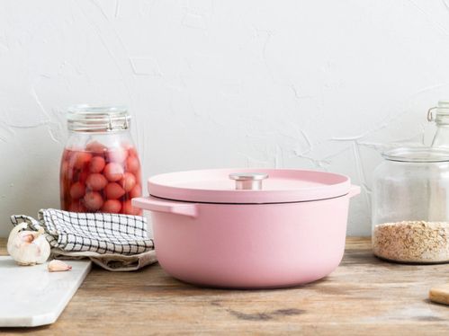 KitchenAid braadpan emaille 26cm - dried rose - limited edition
