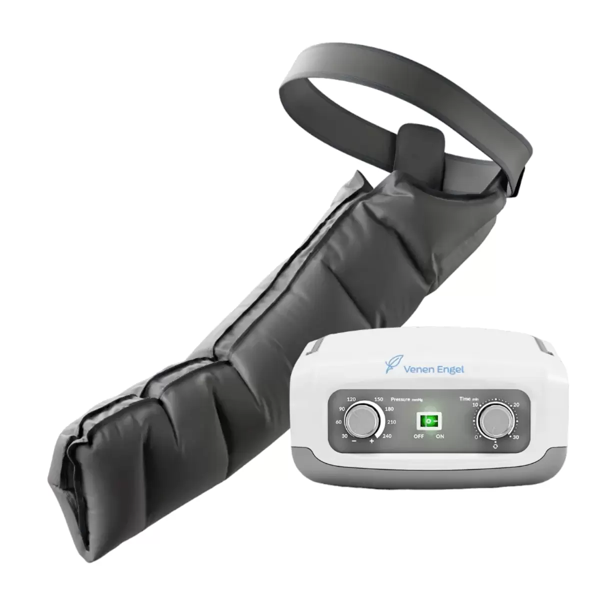 Premium Massagegerät Venen Engel VE-002 dunkelgrau,weiss