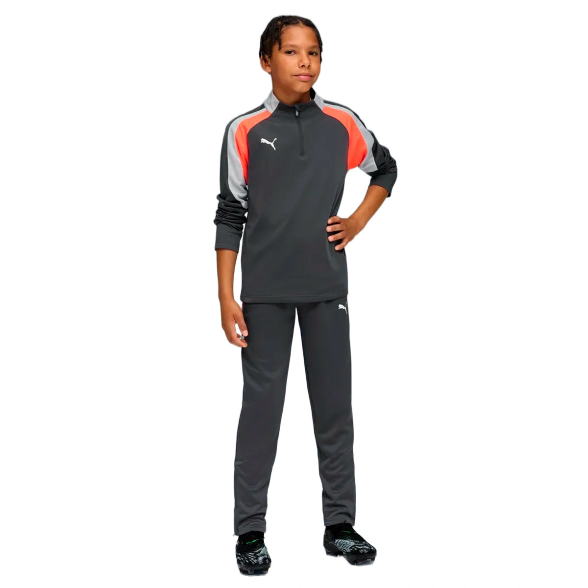 Sweatshirt Puma Individualliga 1/4 Zip Top Criança