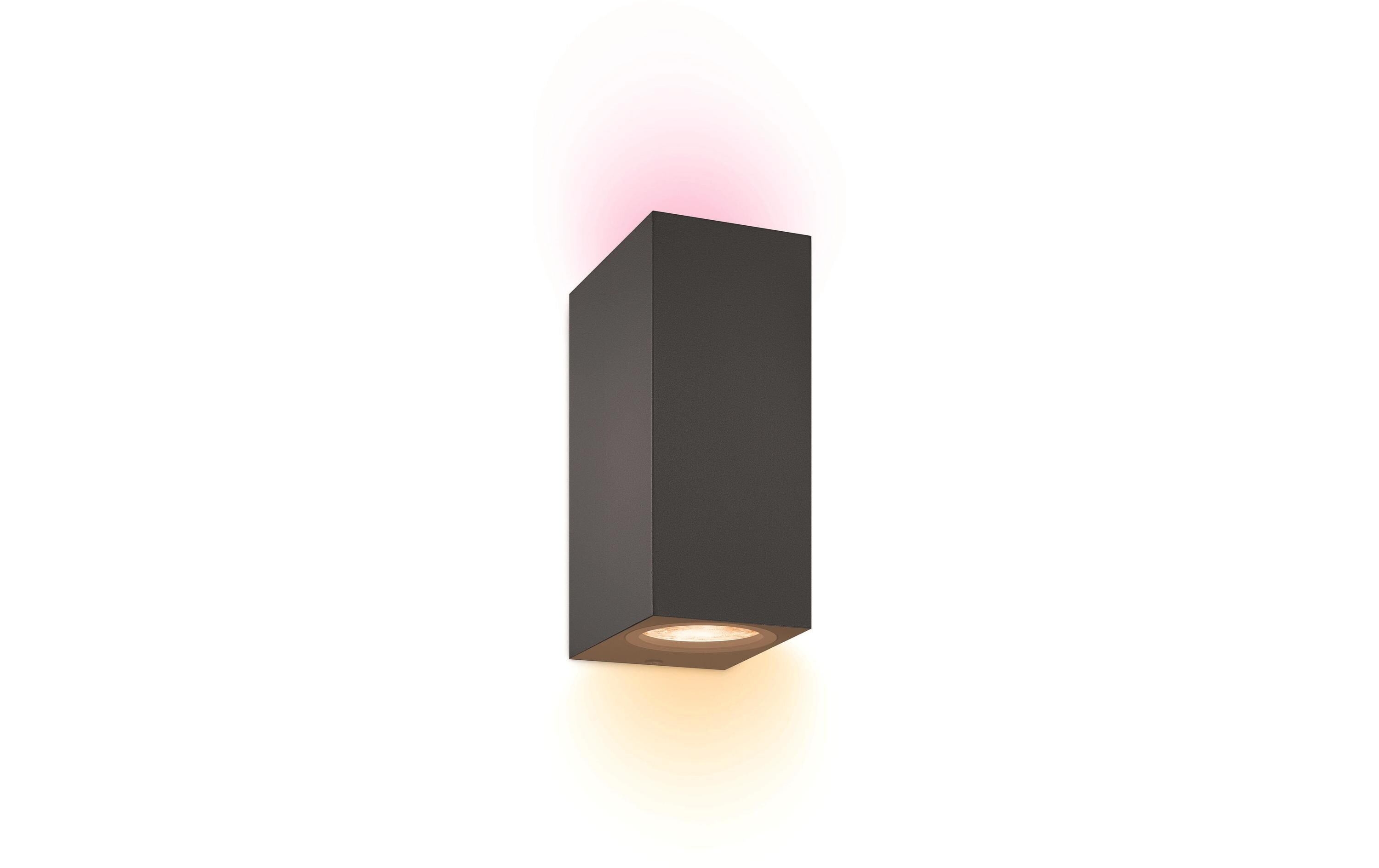 Up&Down Spots Tunable White & Color SchwarzSmarte Wandleuchte, steuerbar über Bluetooth, Matter, WLAN