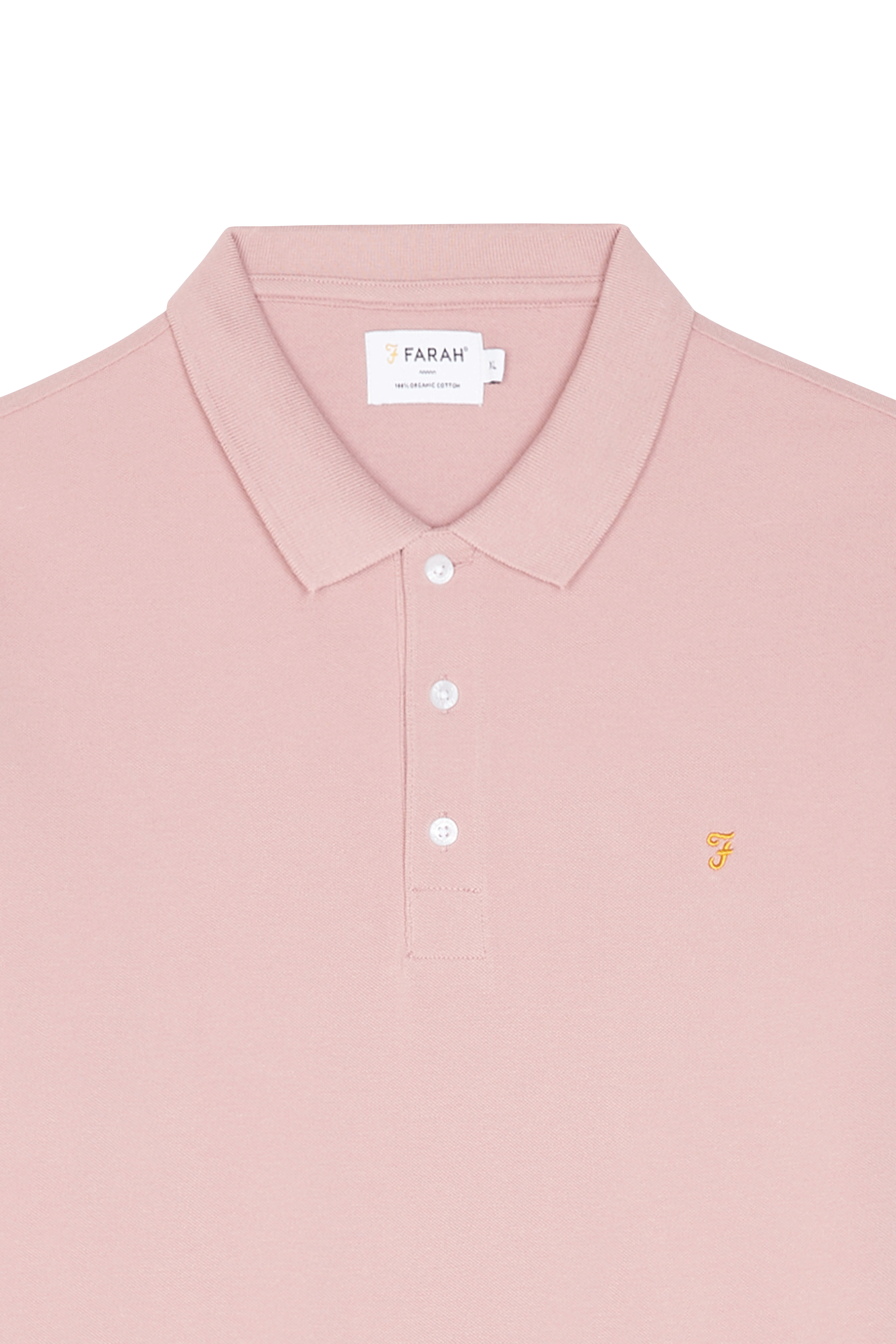 FARAH Polo BLANES SS 447 Rose